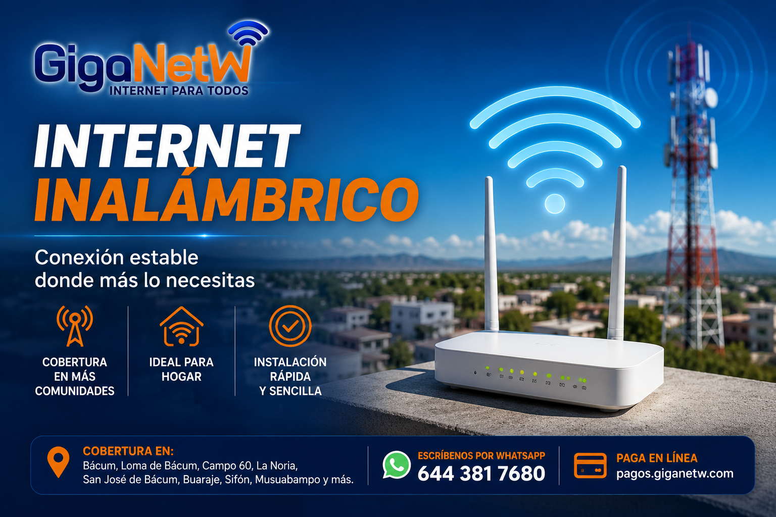 Internet inalámbrico