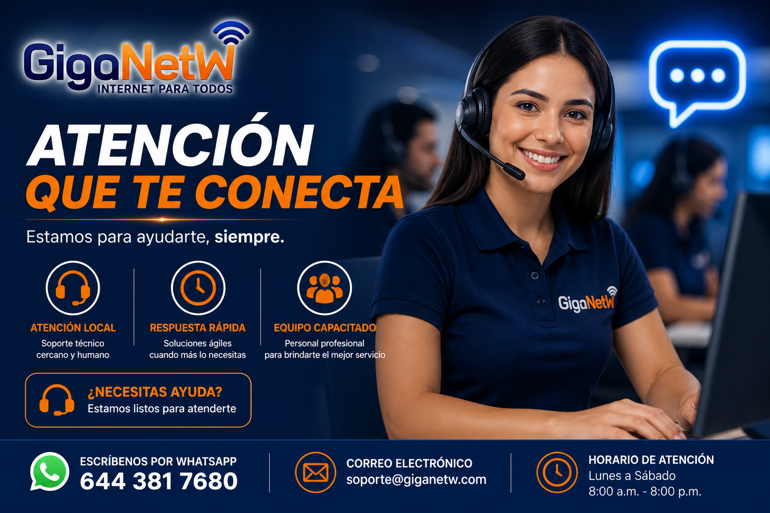 Atención local